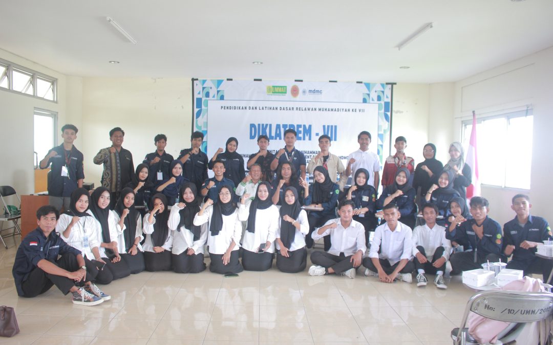 BKA UMMAT Hadiri Latihan & Pelatihan Dasar Relawan Muhammadiyah Ke-VII DIKLATREM-VII KRM–MDMC