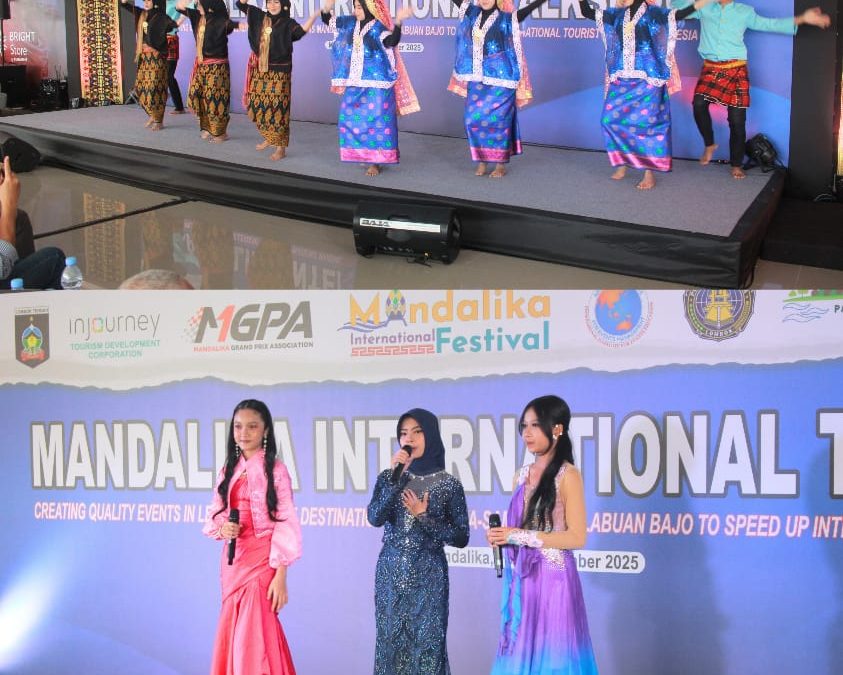 UMMAT Tampil Memukau dengan Tari Sasambo Kontemporer di Mandalika International Fest 2025