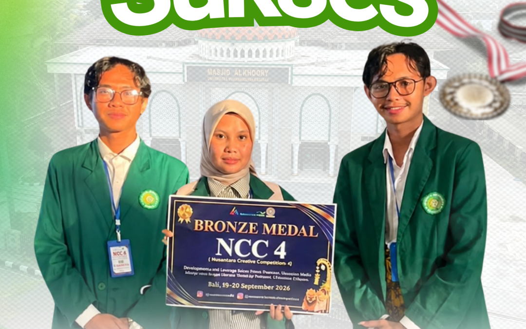 Mahasiswa S1 Farmasi UMMAT Raih Bronze Medal pada Nusantara Creative Competition (NCC) 4 di Bali